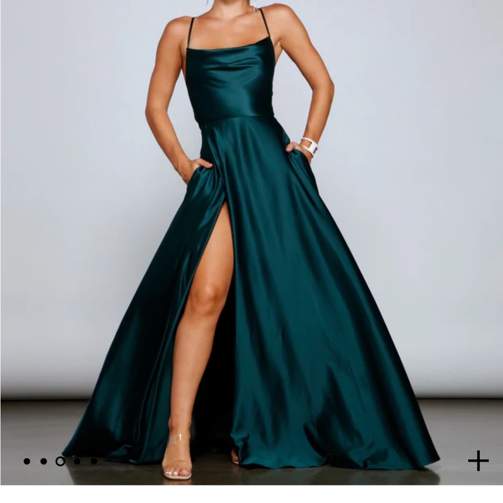 Hunter Green Gown